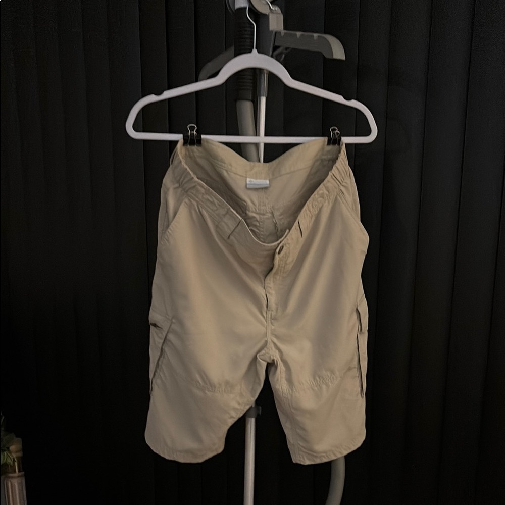Columbia Khaki Outdoor Shorts